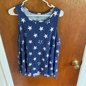 Women’s Star Print Tank Top